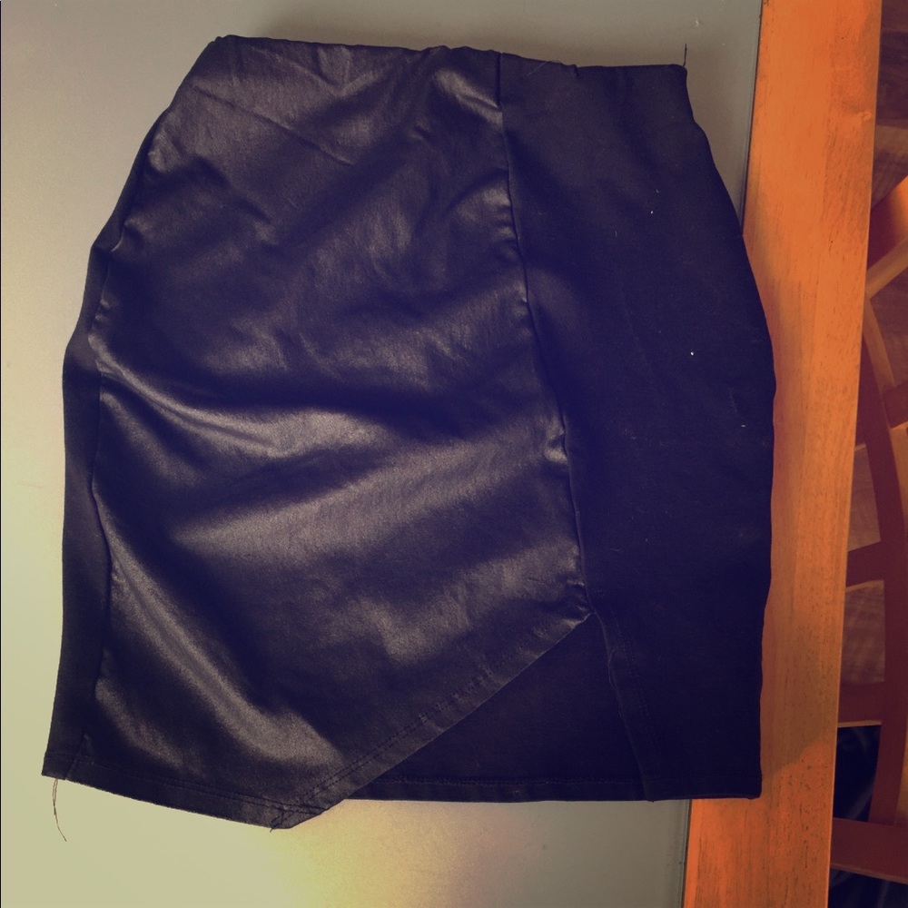 Leather Skirt